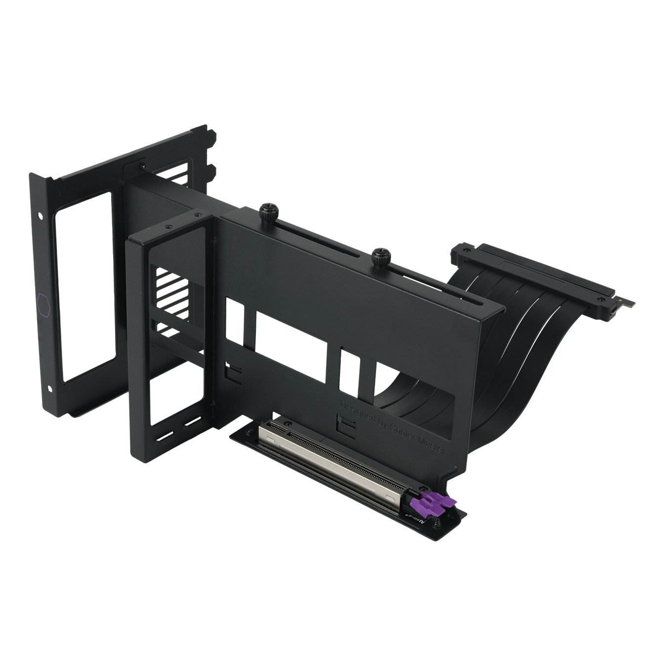 Universal Vertical GPU Holder Kit ver.2 - 45 degree angle view