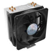 Hyper 212 EVO V2 with LGA1700 - Positioned in a 45-degree angle and surrounding the heatpipe