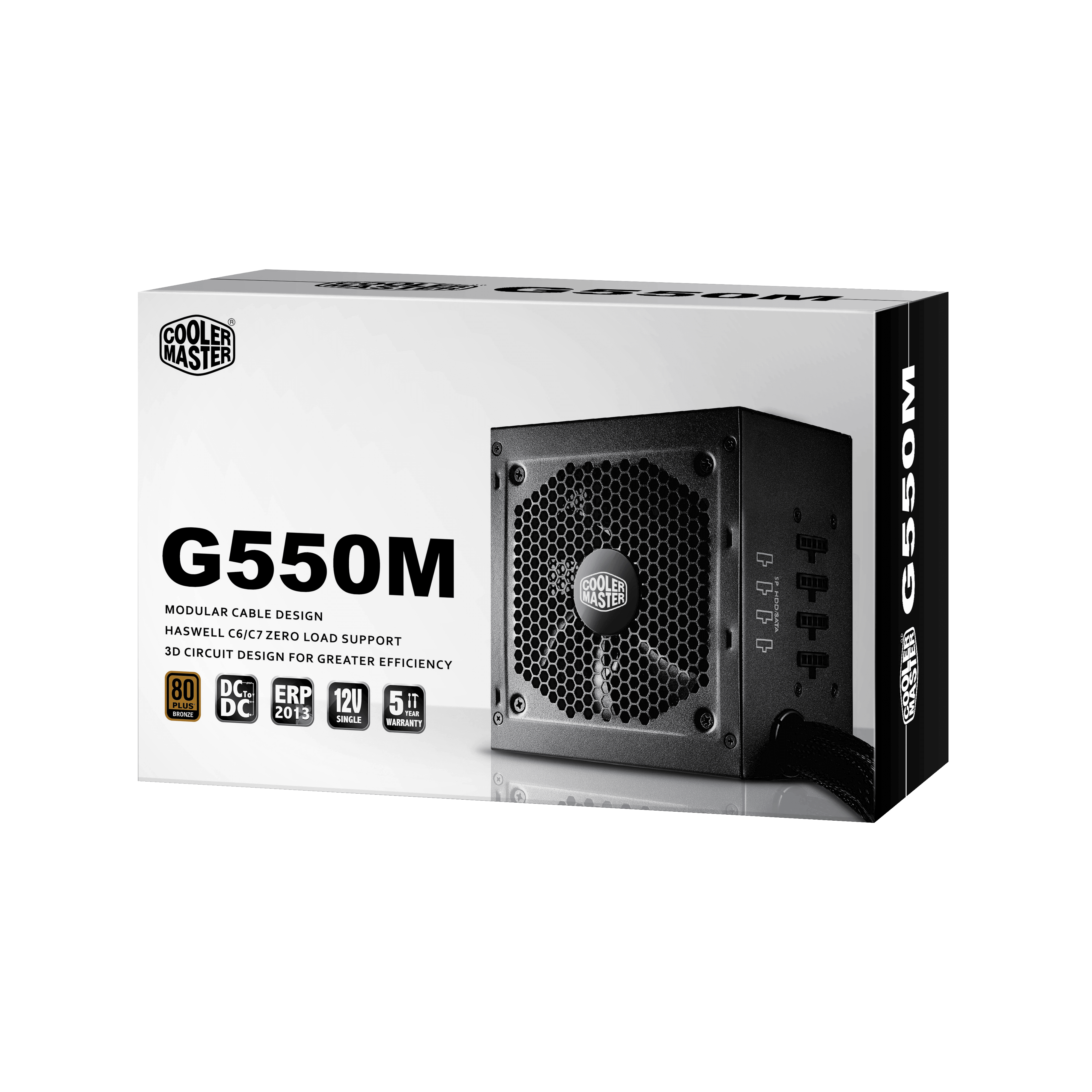 Alimentation 550W Cooler Master G550M - CPC informatique