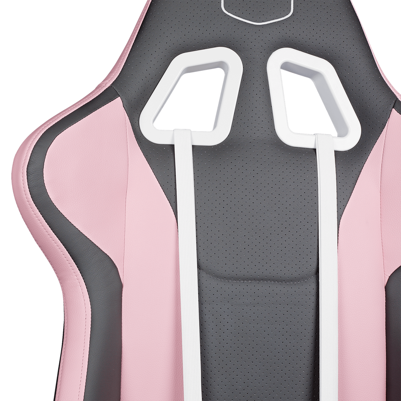 Caliber R1S Rose Grey Edition Gaming Chair - The breathable PU provides maximum comfort for all body types and keeps you feeling cool and energized at all times.