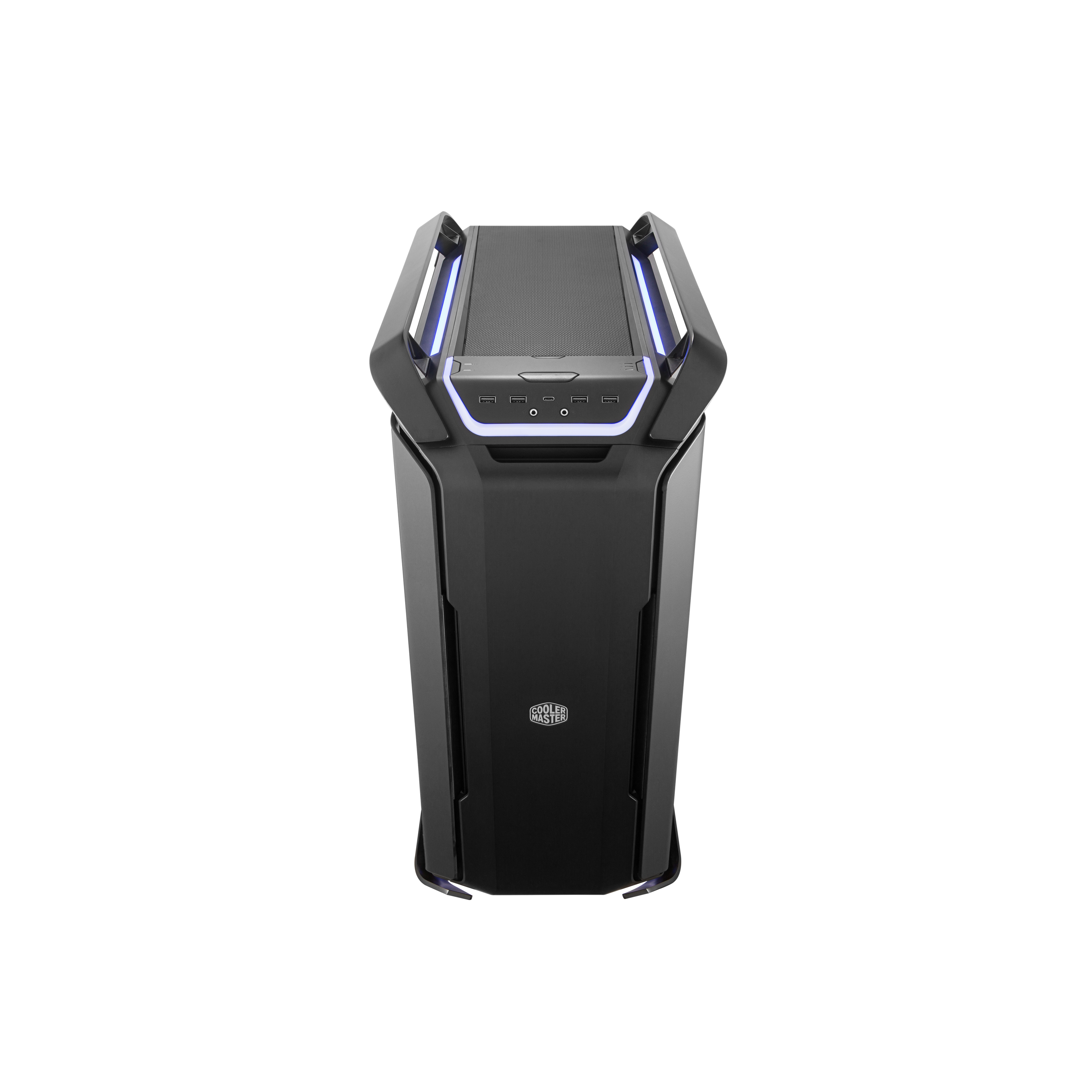RGB Matte Steel Case with Dual Curved Glass Door Cooler Master COSMOS C700P Black Edition 2.0 Modular Frame and Enhanced Hardware Capacity Full Tower