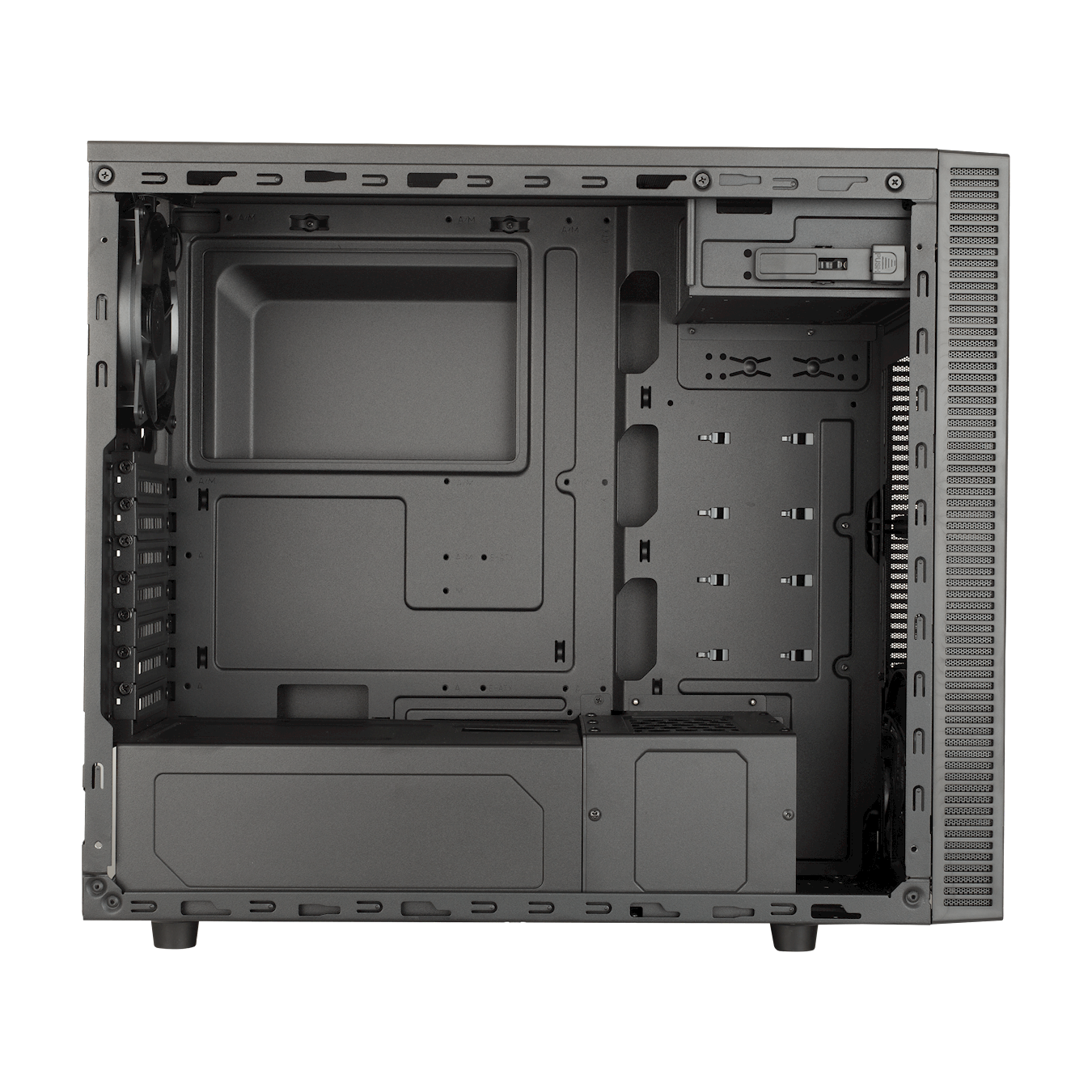 MasterBox E500L (Side Window Panel Version) Mid Tower Case - Sleek design without compromise on performance and functionality.