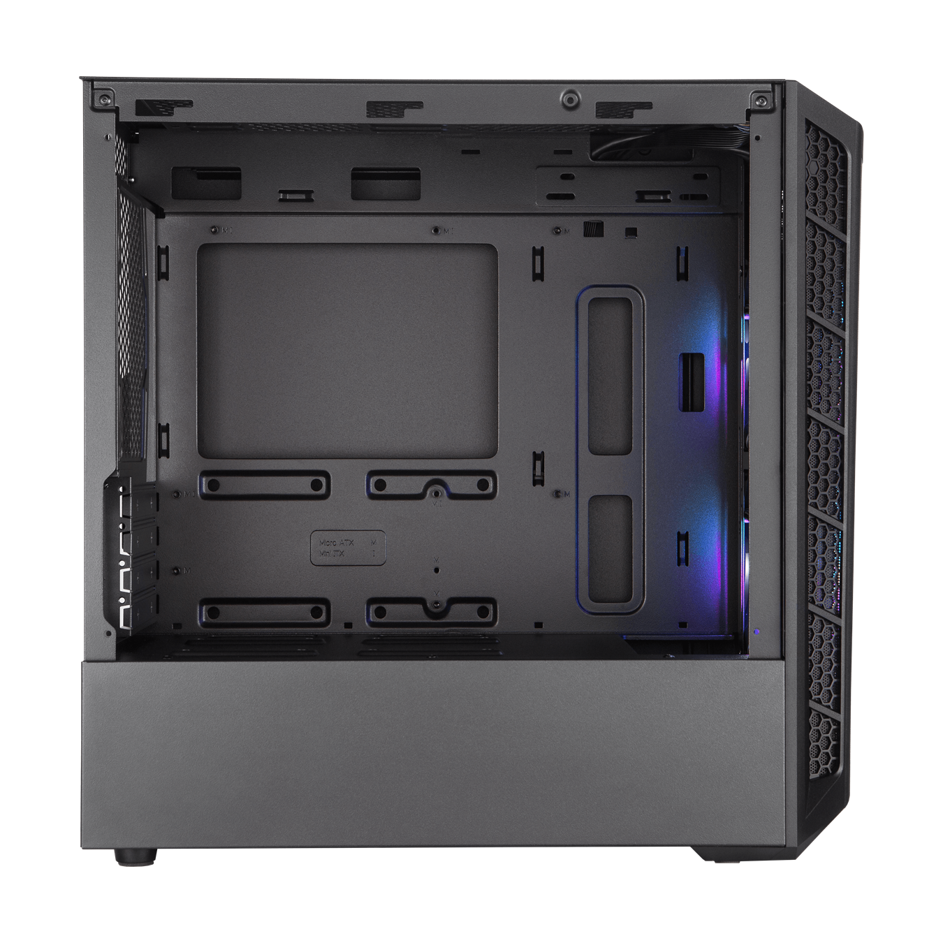 Cooler Master MasterBox MB311L ARGB Airflow Micro-ATX Tower with Dual ARGB  Fans