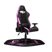 FM510 Gaming Chair Floor Mat -  With Cooler Master Mystery Gamer/Halo, and the iconic vibrant halo design on a durable 3mm thickness of 100% natural rubber, you get the comfort for your feet while having the cool graphic to highlight your room deco.