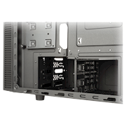 MasterBox E500L (Side Window Panel Version) Mid Tower Case - HDD cage
