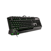 Devastator 3 Plus - keyboard with green backlight
