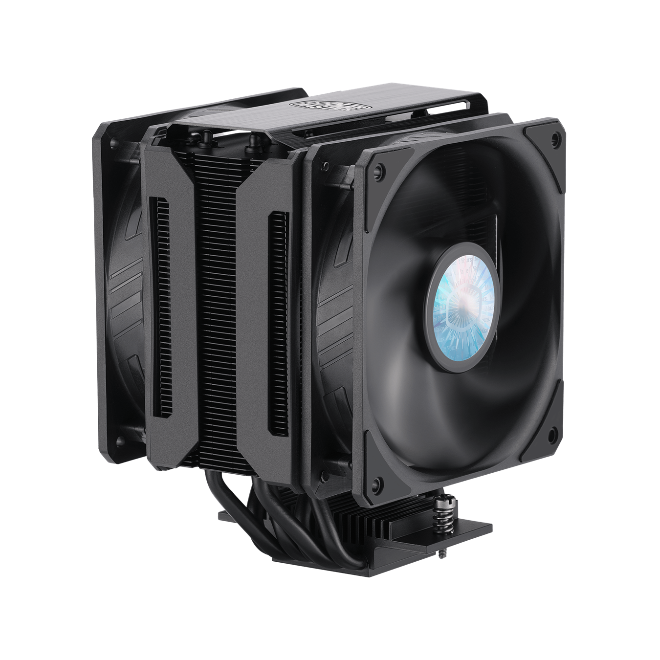 MasterAir MA612 Stealth - Featuring Cooler Master’s SickleFlow fan, redesigned blades deliver efficient airflow and pressure for superior Push-Pull performance