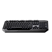 Devastator 3 Plus - top angle view of keyboard