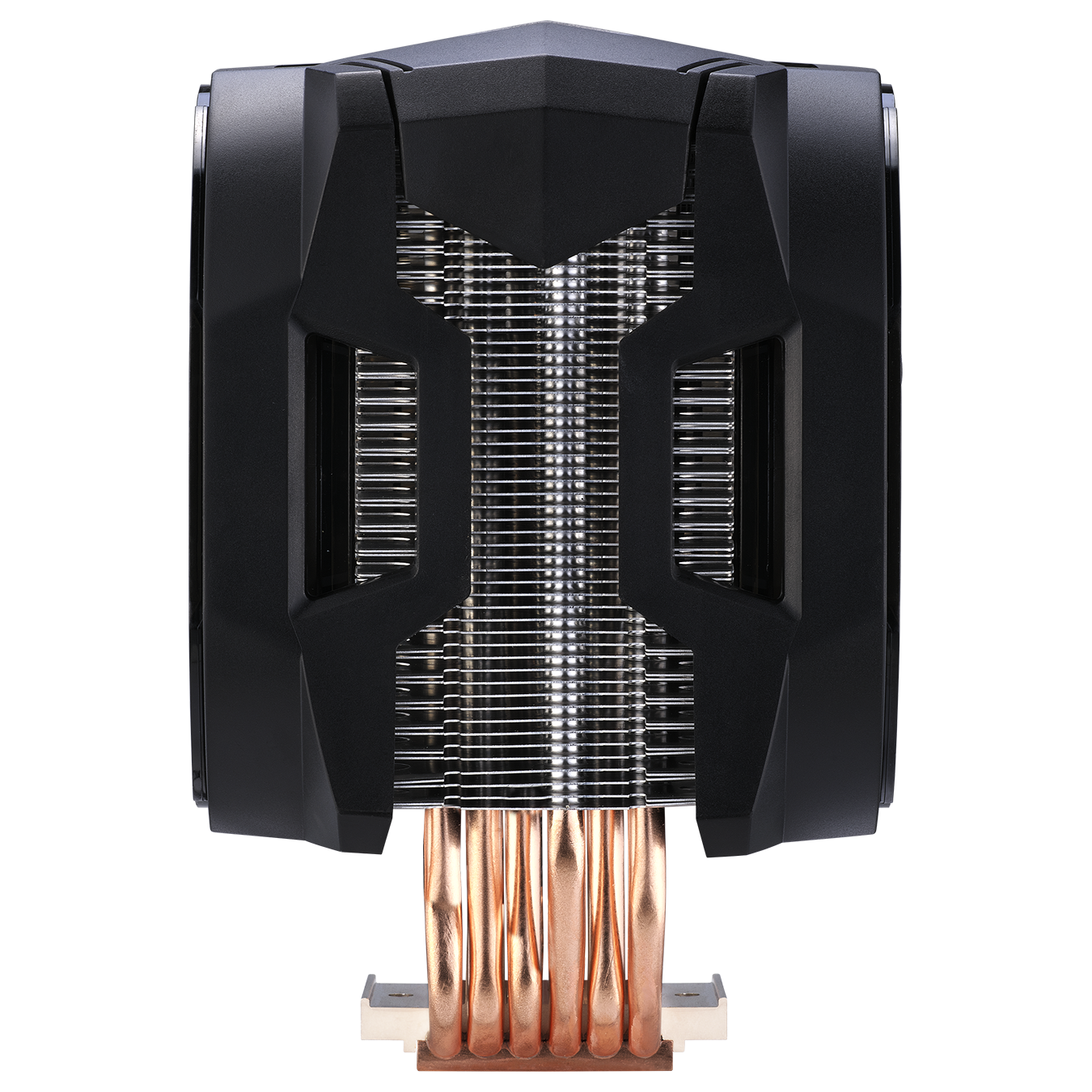 Uniform heat pipe layout transfers heat evenly and quickly to the heatsink for rapid cooling of your CPU with ease