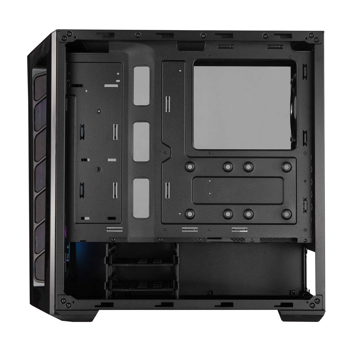 Cooler Master MasterBox MB520 ARGB - ATX PC Case with Tinted Front Panel, 3  x 120mm Pre-Installed Fans, Glass Side Panel, Flexible Air Flow