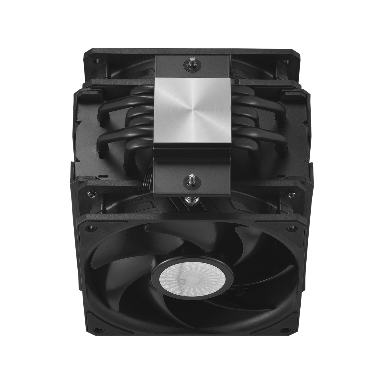 MasterAir MA612 Stealth - 6 heat pipes and nickel-plated copper base provides maximum coverage for optimal cooling