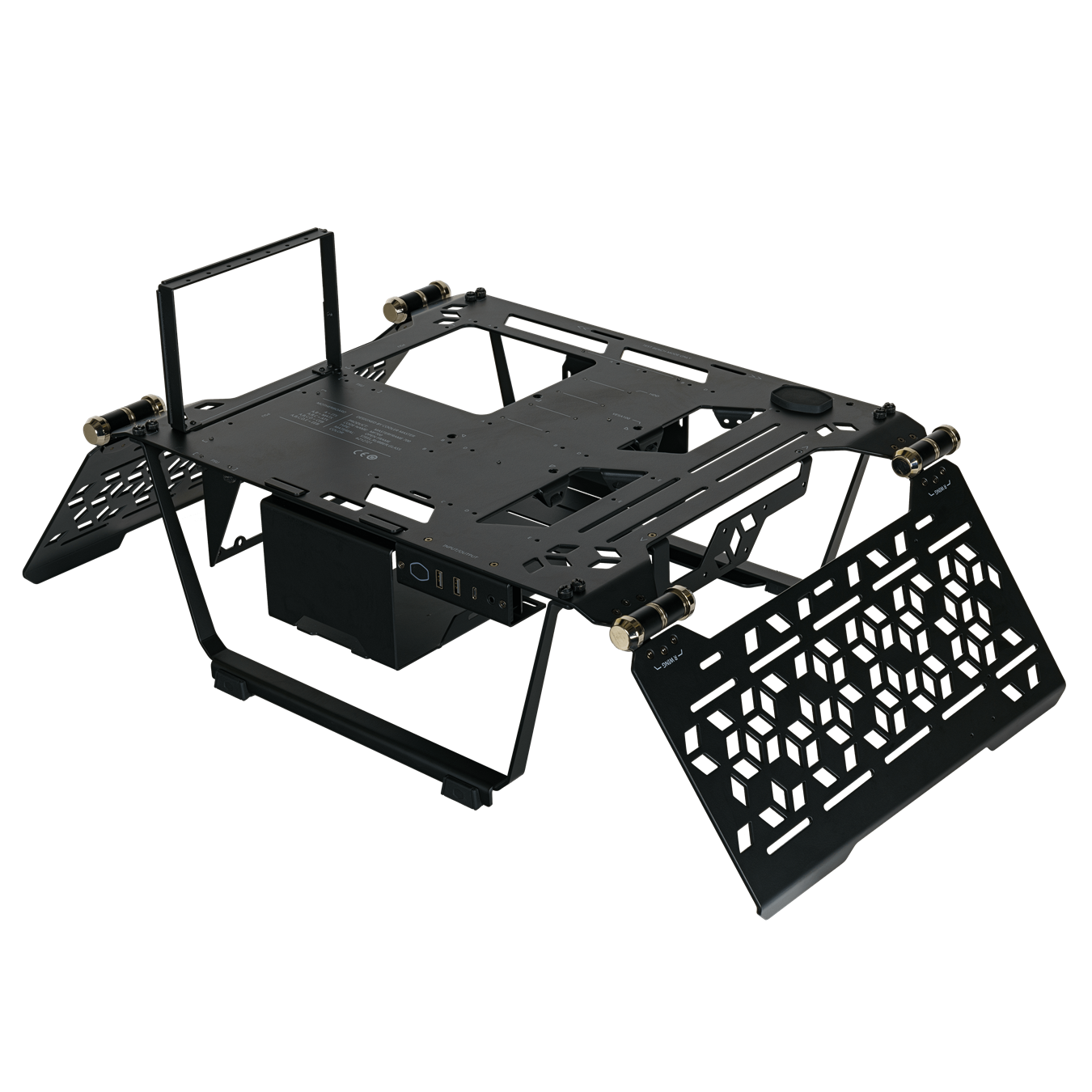 MasterFrame 700 can lay down horizontally and transform into an ultra-featured premium Test Bench.