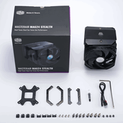 MasterAir MA624 Stealth - main unit, package and spare parts