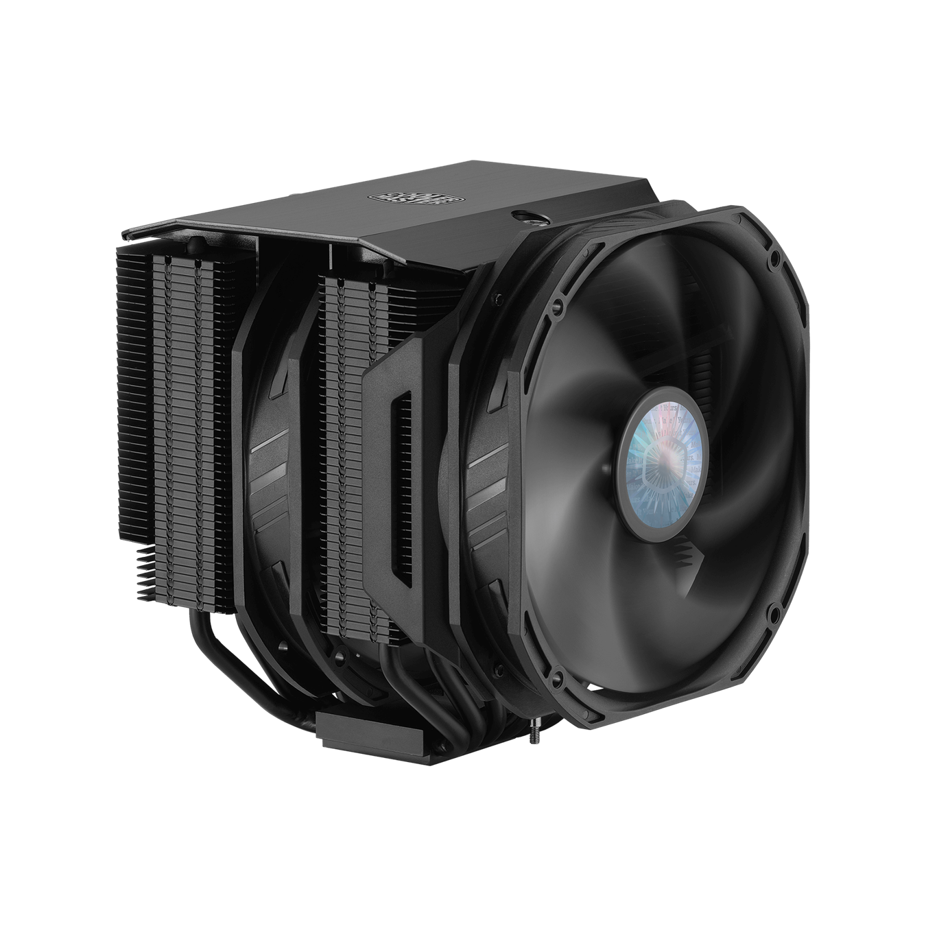 MasterAir MA624 Stealth - Twin fans utilize Push-Pull setup for optimal airflow and pressure