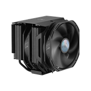MasterAir MA624 Stealth - Twin fans utilize Push-Pull setup for optimal airflow and pressure
