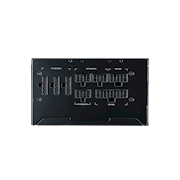MasterWatt Lite 500 Full Modular ATX PSU - rear angle view