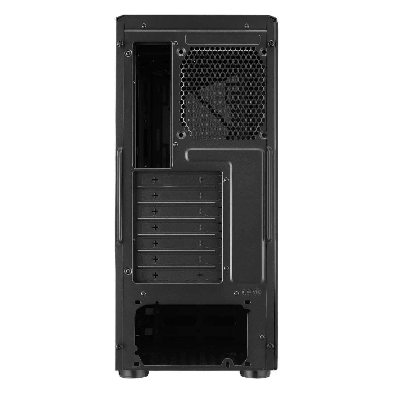 CMP 510 Mid Tower PC Case - Rear site view