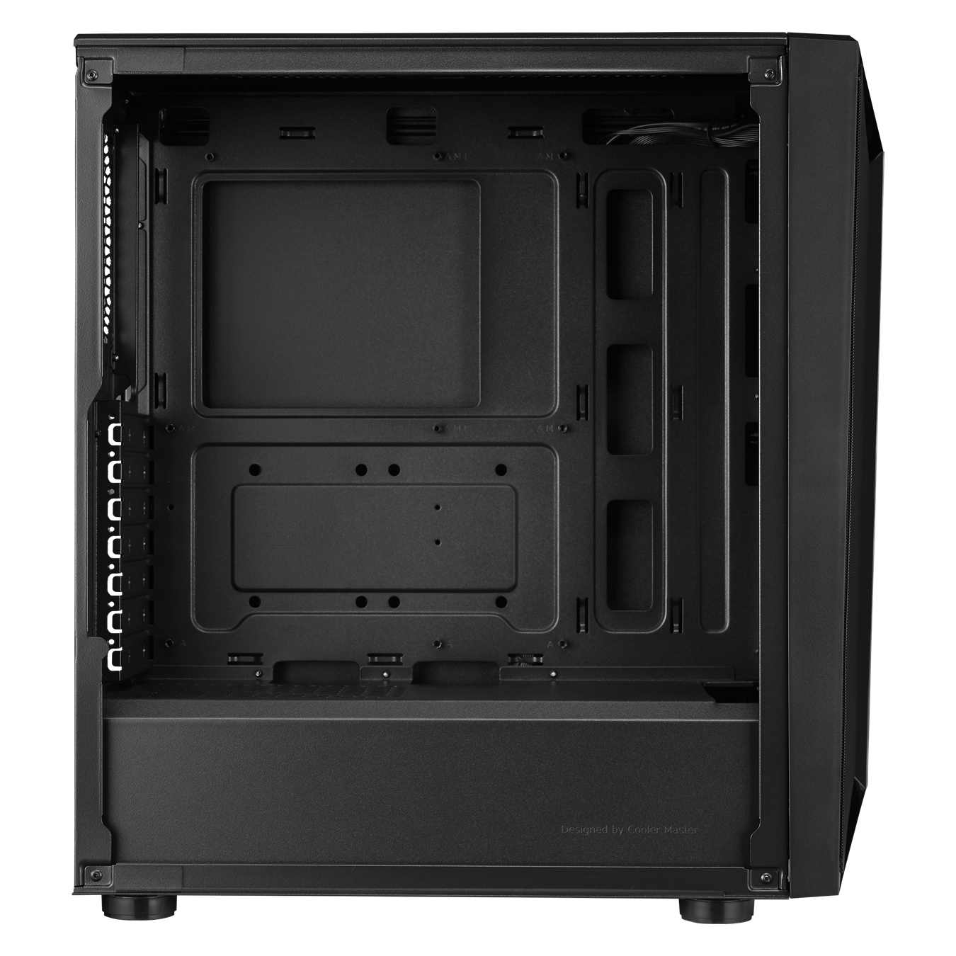 CMP 510 Mid Tower PC Case - Support for up to a 350mm graphics card, a 162mm CPU cooler, and multiple fans/radiators locations provides room for upgrades to stay ahead of the game.