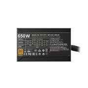 MasterWatt 650 - power rating label