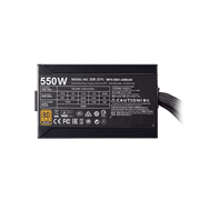 MasterWatt 550 - power rating label