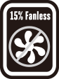 15% Fanless
