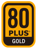 80 Plus Gold Certified